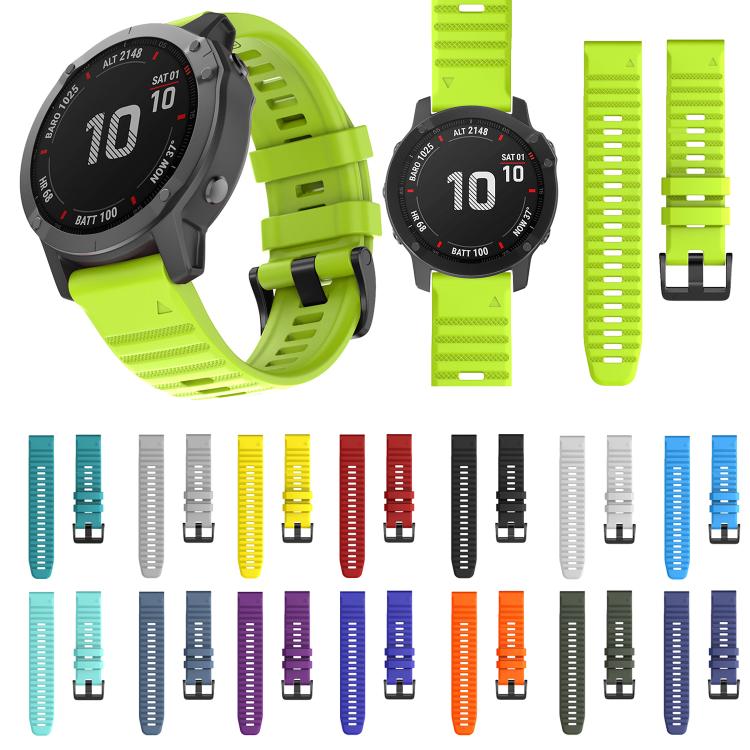 For Garmin QuickFit 22mm Kalebol Concave Texture Silicone Watch Band(Orange) - free shipping - PMc TechLife - Order now!