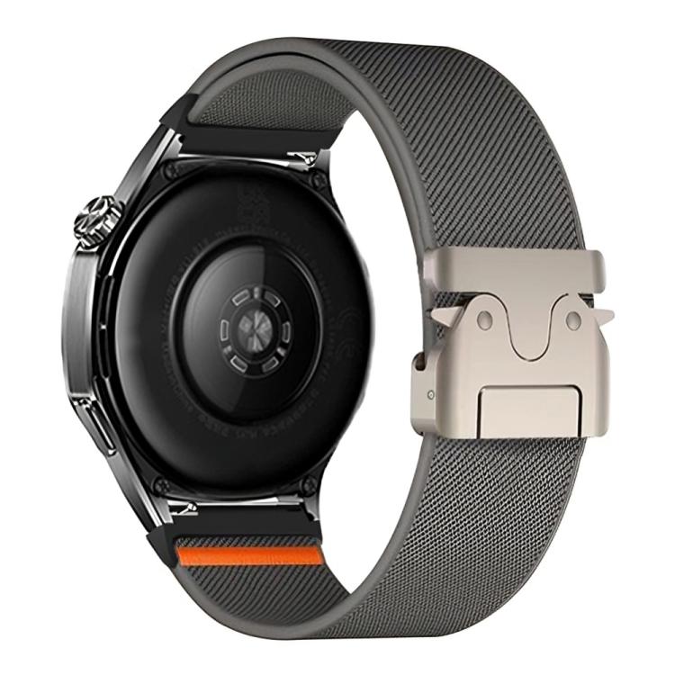 20mm Parachute Buckle Elastic Nylon Watch Band(Dark Grey) - free shipping - PMc TechLife - Order now!