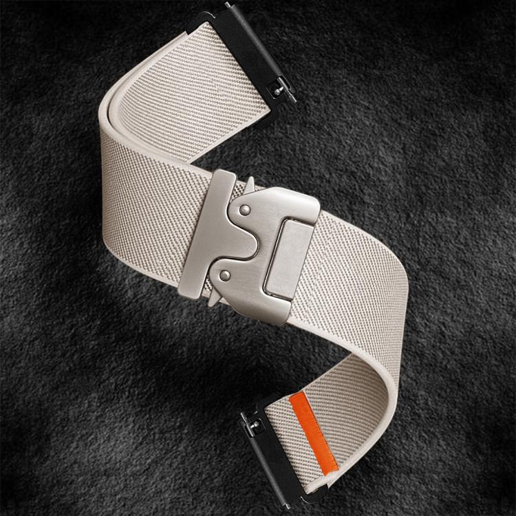 20mm Parachute Buckle Elastic Nylon Watch Band(Wine Red) - free shipping - PMc TechLife - Order now!