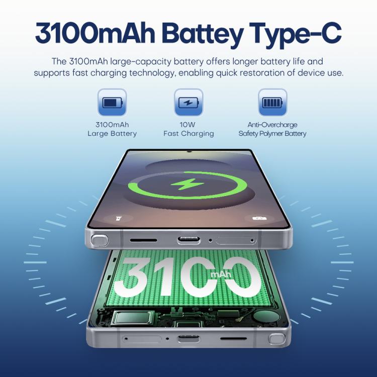F10 / S25 Ultra, 2GB+16GB, 6.75 inch Android 8.1 MTK6753 Octa Core, Network: 3G, Dual SIM, Plug:US Plug(Titanium Black) - free shipping - PMc TechLife - Order now!