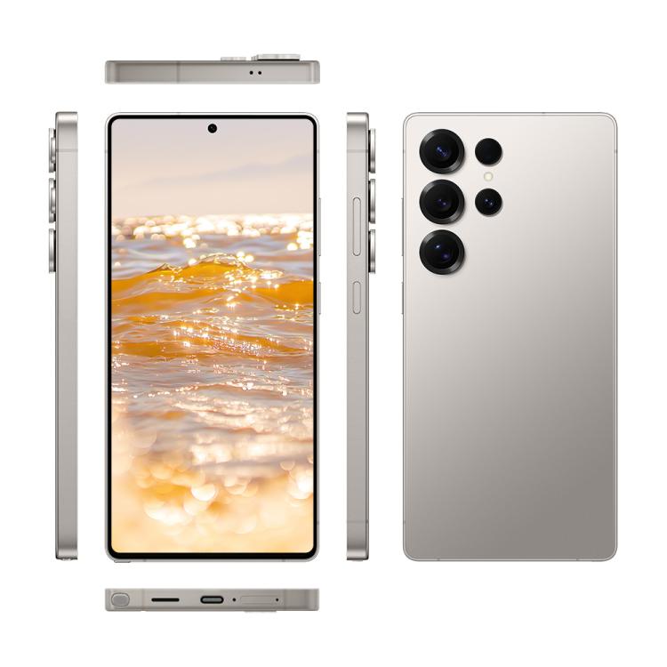 F102 / S25 Ultra, 4GB+64GB, 6.75 inch Android 11 MTK6762 Octa Core, Network: 4G, Dual SIM, Support Wireless Charging, Plug:UK Plug(Titanium Grey) - free shipping - PMc TechLife - Order now!