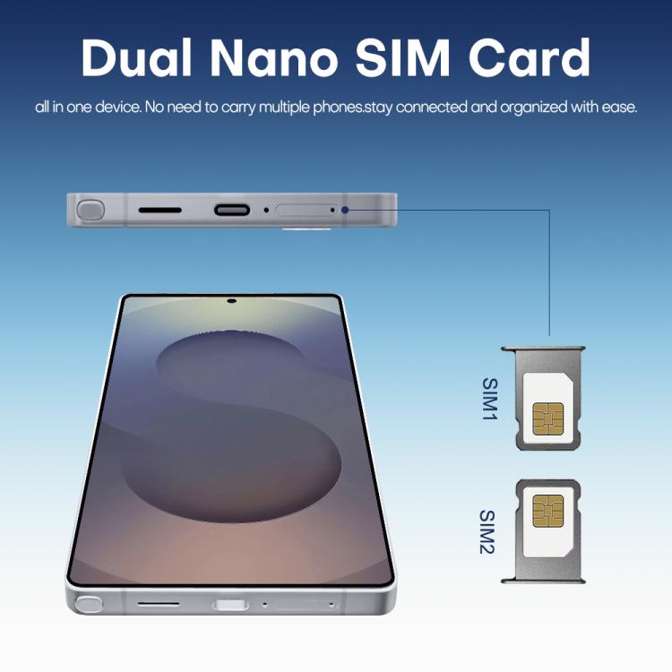 F102 / S25 Ultra, 4GB+64GB, 6.75 inch Android 11 MTK6762 Octa Core, Network: 4G, Dual SIM, Support Wireless Charging, Plug:EU Plug(Titanium Grey) - free shipping - PMc TechLife - Order now!