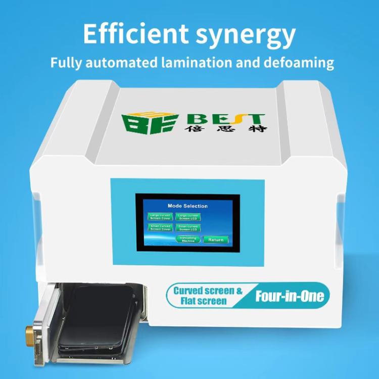 BEST B-528 4 in 1 7 inch Intelligent Laminating and Defoaming Machine Built-in Vacuum Pump, Plug:US Plug - free shipping - PMC TechLife - Order now!