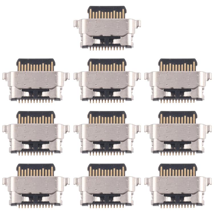 For Motorola Moto G9 Plus 10pcs Original Charging Port Connector - Others by PMc TechLife | Online Shopping South Africa | PMc TechLife | Buy Now Pay Later Mobicred
