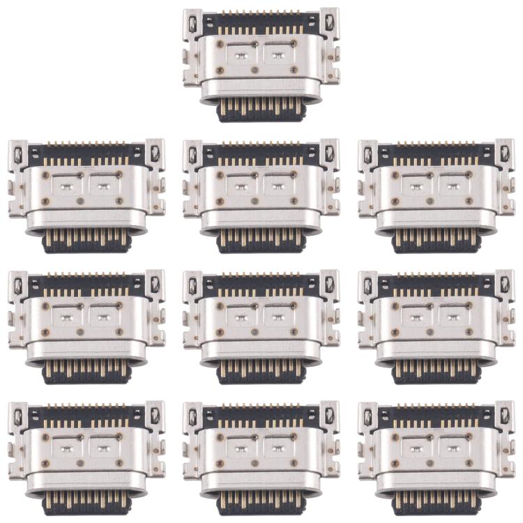 For Motorola Moto G 5G 10pcs Original Charging Port Connector - Others by PMc TechLife | Online Shopping South Africa | PMc TechLife | Buy Now Pay Later Mobicred