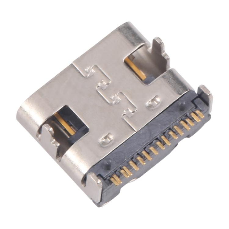 10pcs Original 12 Pin Charging Port Connector, Model:Dual-row Contact Pins - Single Tail Connector by PMc TechLife | Online Shopping South Africa | PMc TechLife | Buy Now Pay Later Mobicred
