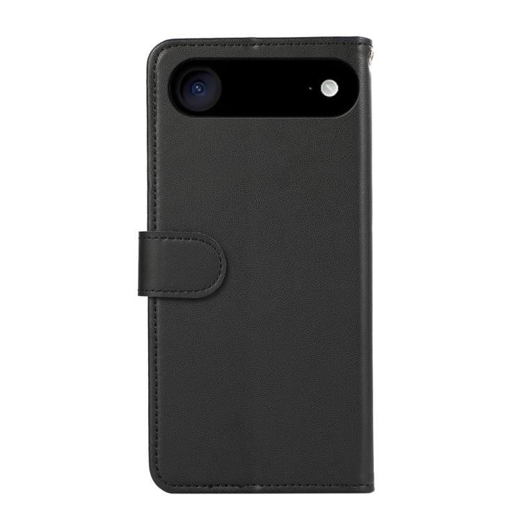 For iPhone 17 Air ABEEL Delicate Texture Splicing RFID Leather Phone Case(Black) - free shipping - PMc TechLife - Order now!