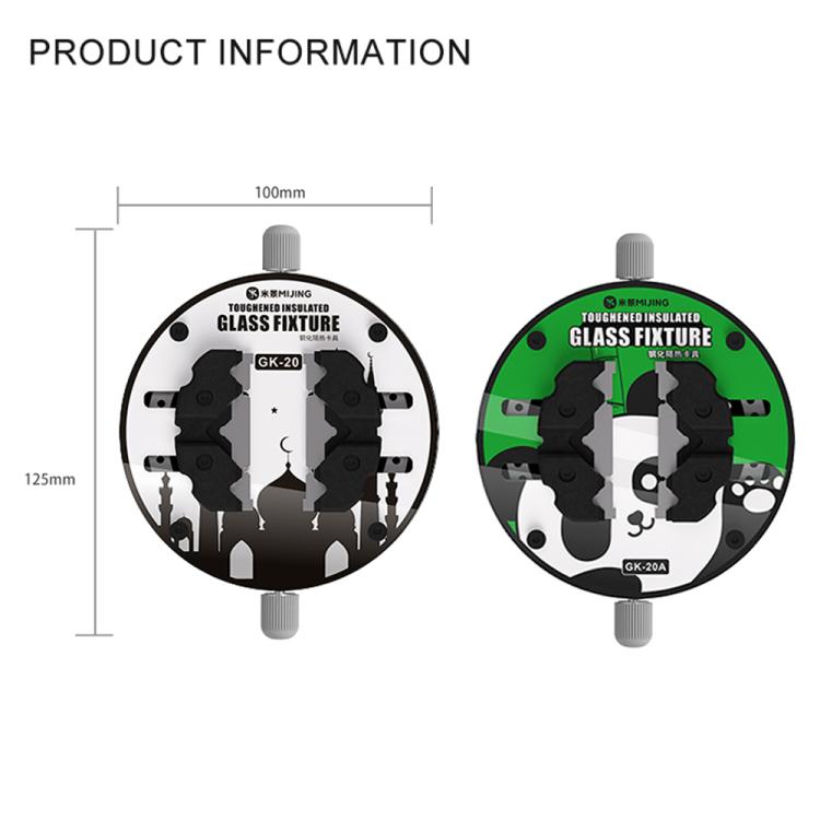 Mijing GK20 360 Rotating High Temperature Resistant Glass Motherboard PCB Fixture - free shipping - PMC TechLife - Order now!