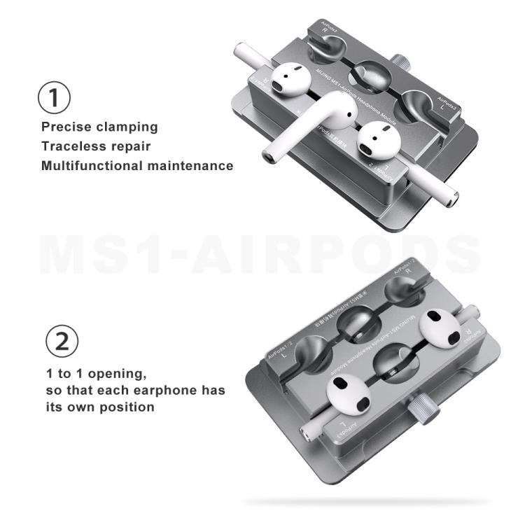 Mijing MS1 AirPods Headphone Module for Apple AirPods 1 / 2 / 3 - free shipping - PMC TechLife - Order now!