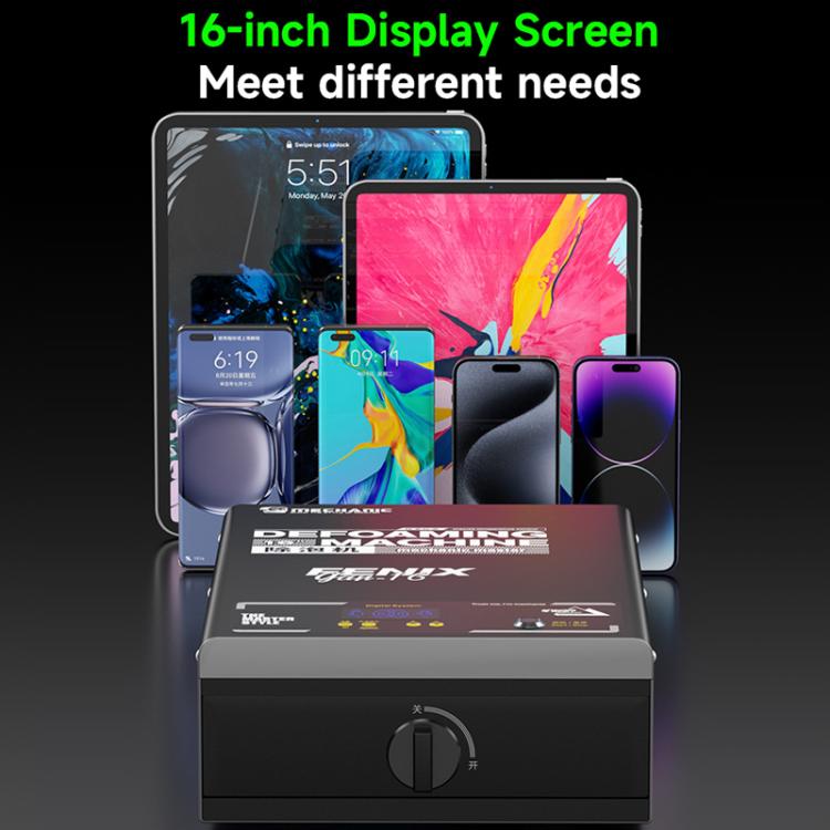 Mechanic Gan-16 Fenix 16-inch Bubble Removal Machine, Plug:EU Plug - free shipping - PMC TechLife - Order now!