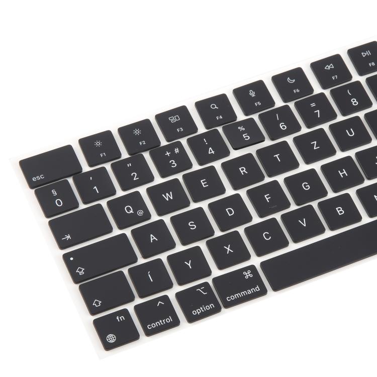 For MacBook A2681 A2941 A3113  A3114 10pcs UK Big Enter Version Keycaps, Language:Hungary - free shipping - PMc TechLife - Order now!