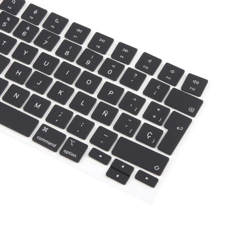 For MacBook A2681 A2941 A3113  A3114 10pcs UK Big Enter Version Keycaps, Language:Spain - free shipping - PMc TechLife - Order now!