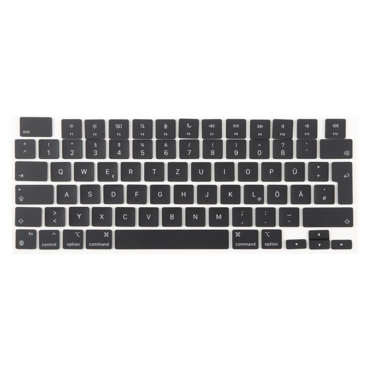 For MacBook A2442 A2485 A2779 A2780 A2991 A2992 A2918 UK Big Enter Version Keycaps, Language:German - free shipping - PMc TechLife - Order now!