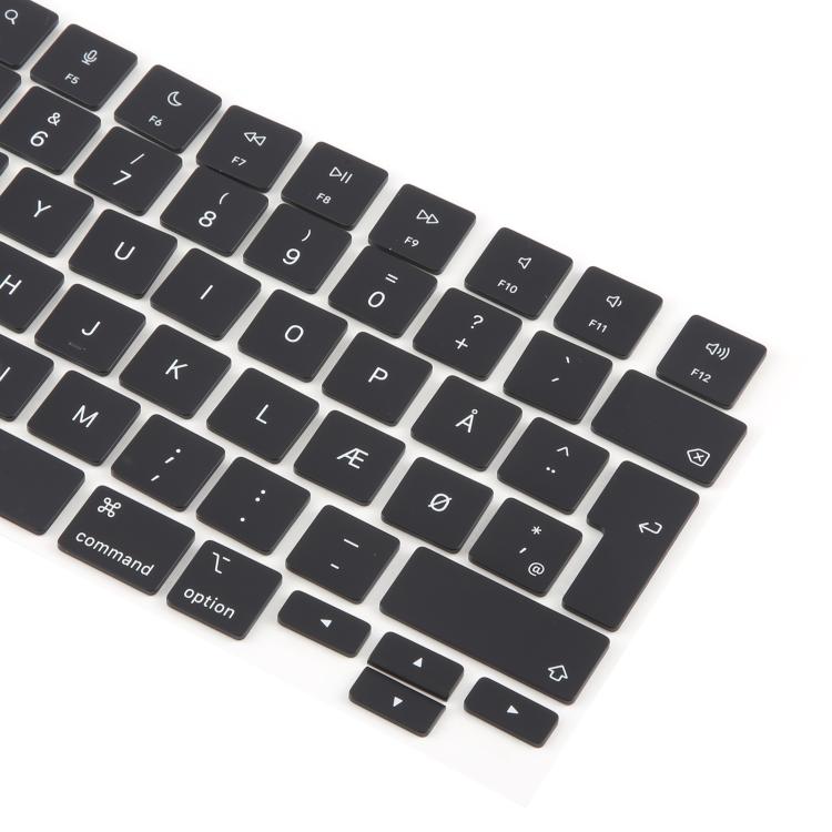 For MacBook A2442 A2485 A2779 A2780 A2991 A2992 A2918 10pcs UK Big Enter Version Keycaps, Language:Denmark - free shipping - PMc TechLife - Order now!