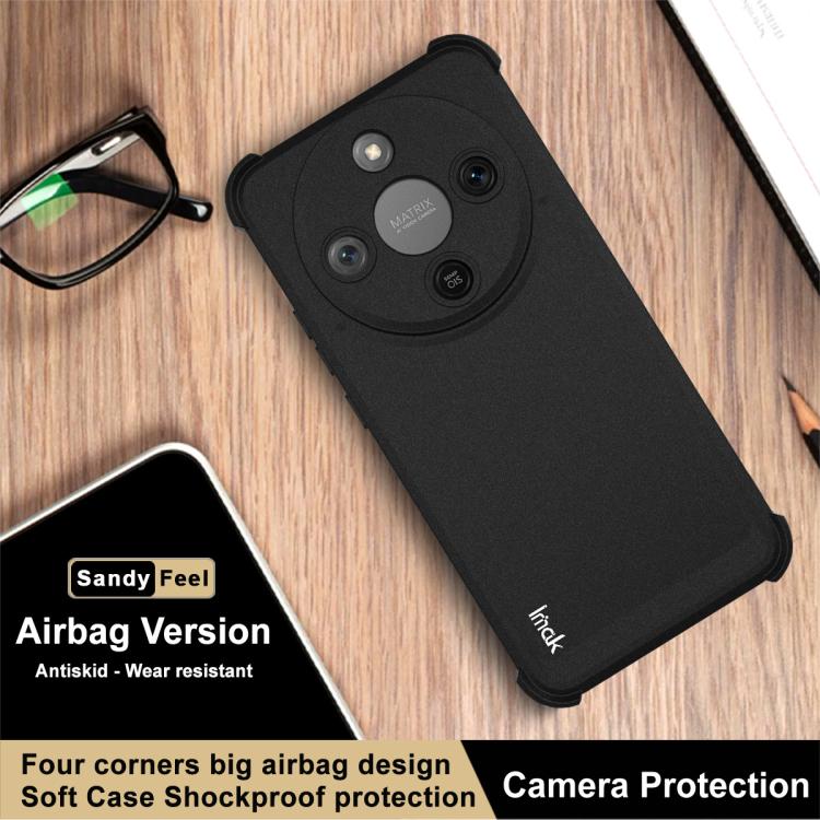 For Honor X70 5G imak Shockproof Airbag TPU Phone Case(Matte Black) - free shipping - PMC TechLife - Order now!