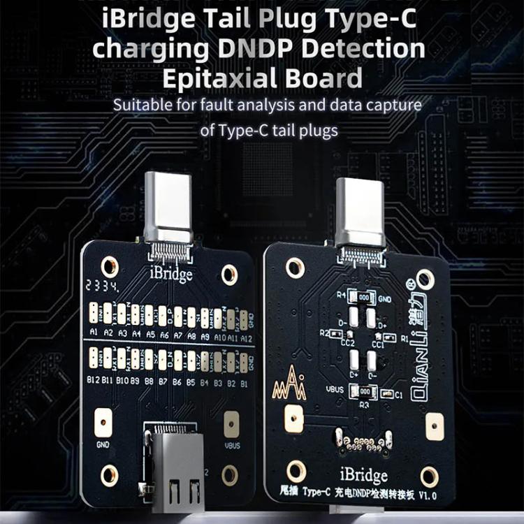 QianLi iBridge Tail Plug Charging DNDP Detection Epitaxial Board, Model:Type-C - free shipping - PMC TechLife - Order now!