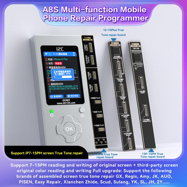 i2C A8S Multi-function Phone Repair Programmer, Model:Host - free shipping - PMC TechLife - Order now!