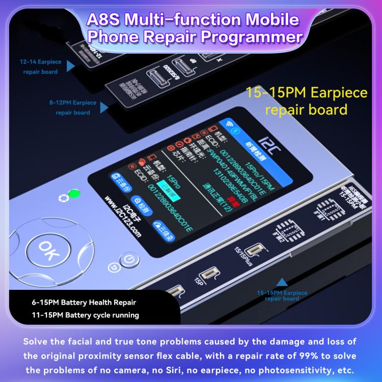 i2C A8S Multi-function Phone Repair Programmer, Model:Host - free shipping - PMC TechLife - Order now!
