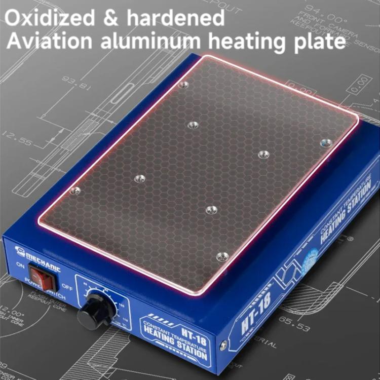 Mechanic HT-18 Intelligent Numerical Control Thermostatic Heating Platform, Plug:EU Plug - free shipping - PMC TechLife - Order now!