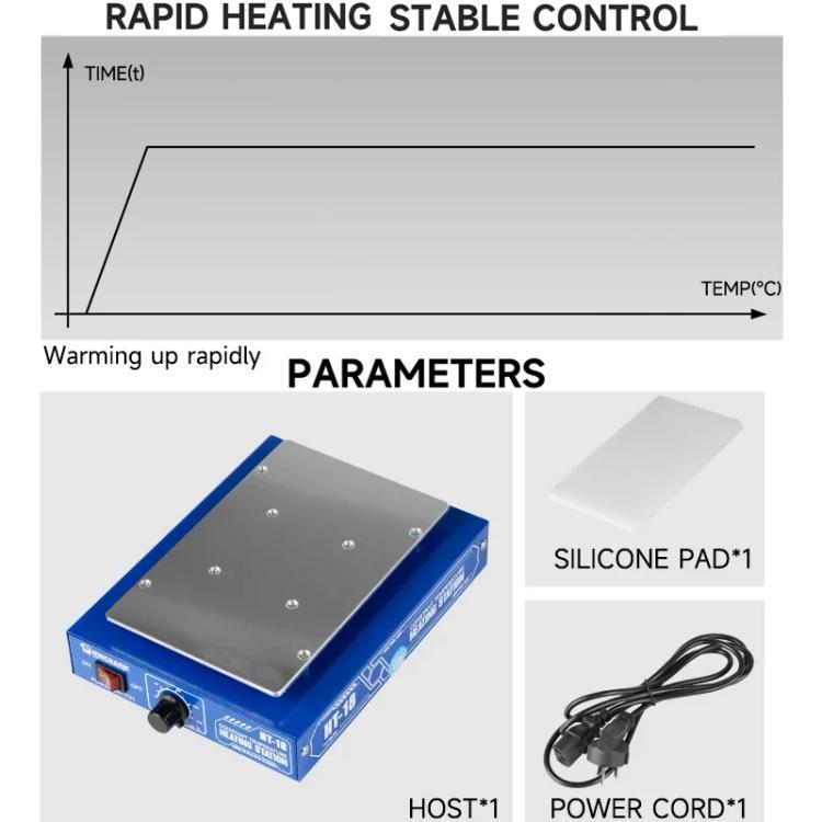 Mechanic HT-18 Intelligent Numerical Control Thermostatic Heating Platform, Plug:EU Plug - free shipping - PMC TechLife - Order now!