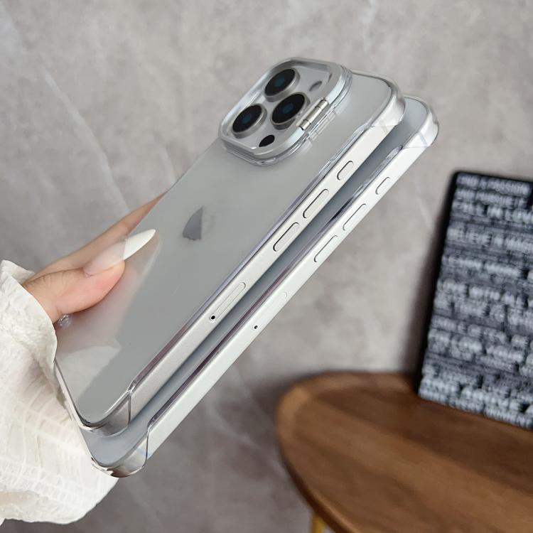 For iPhone 15 Ultra-thin Transparent Frameless Lens Holder Phone Case - free shipping - PMC TechLife - Order now!