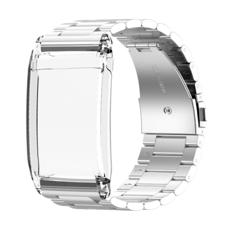 For WHOOP 4.0 Three Beads Solid Metal Watch Band(Silver) - free shipping - PMC TechLife - Order now!