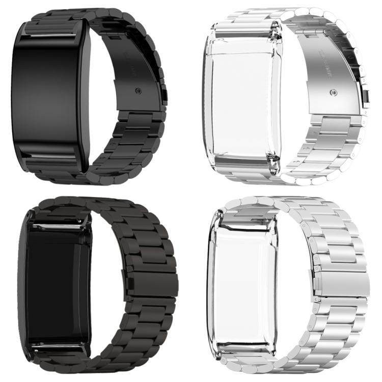 For WHOOP 4.0 Three Beads Solid Metal Watch Band(Silver) - free shipping - PMC TechLife - Order now!