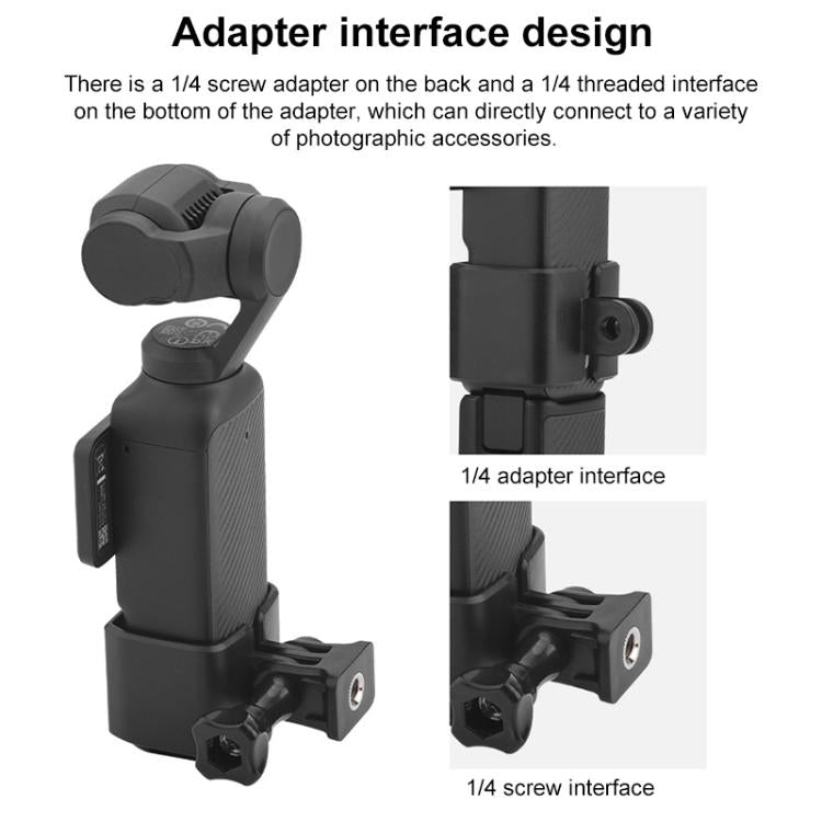 For DJI OSMO Pocket 3 BRDRC Protection Frame Adapter Base, Type:Frame + Head Strap - free shipping - PMC TechLife - Order now!