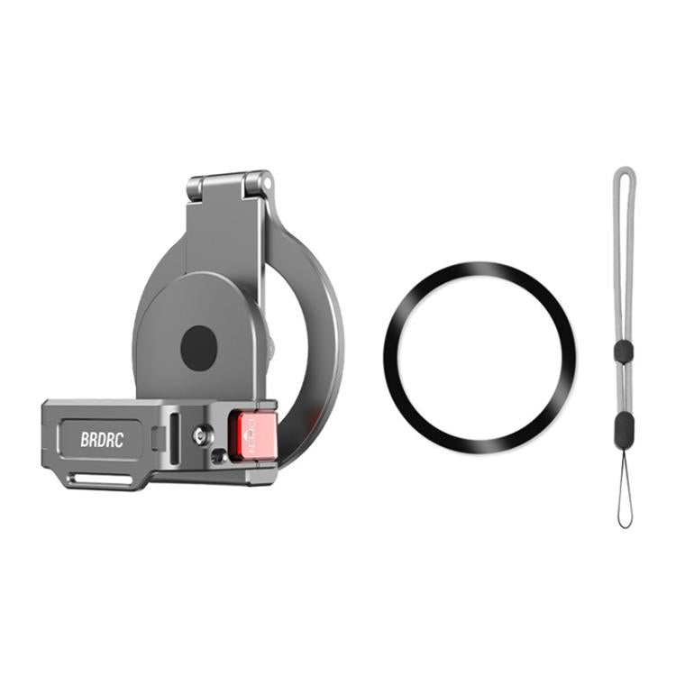 For DJI Osmo Pocket 3 BRDRC Smartphone Teleprompter Stand Desktop Clamp Cold Shoe Extension Mount(Dark Grey) - free shipping - PMC TechLife - Order now!
