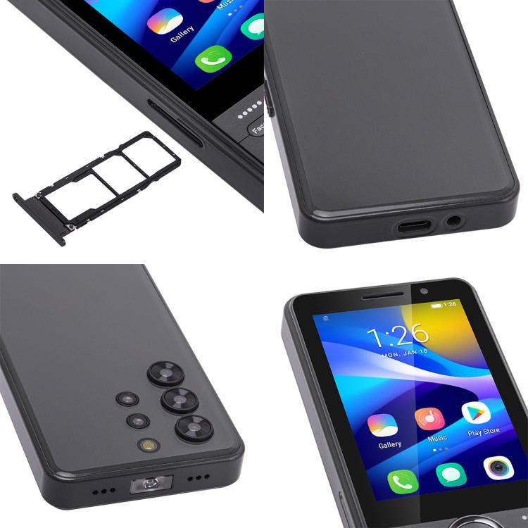 UNIWA XS24 Keypad Phone, 2GB+16GB, 3.5 inch Android 8.1 Mediatek MT6737M Quad Core, Flashlights, Network: 4G, Support Google Store, Plug:US Plug(Green) - free shipping - PMc TechLife - Order now!