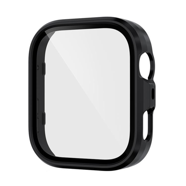 For Huawei Watch Fit 4 Pro Tempered Film Integrated PC Watch Protective Case(Black) - Watch Cases by PMC TechLife | Online Shopping South Africa | PMC TechLife | Buy Now Pay Later Mobicred