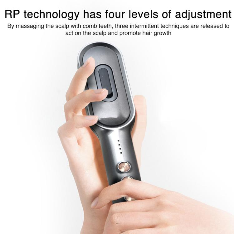 K-SKIN KD3806 EMS Micro-current IPL Hair Care Massage Comb(Grey) - free shipping - PMC TechLife - Order now!