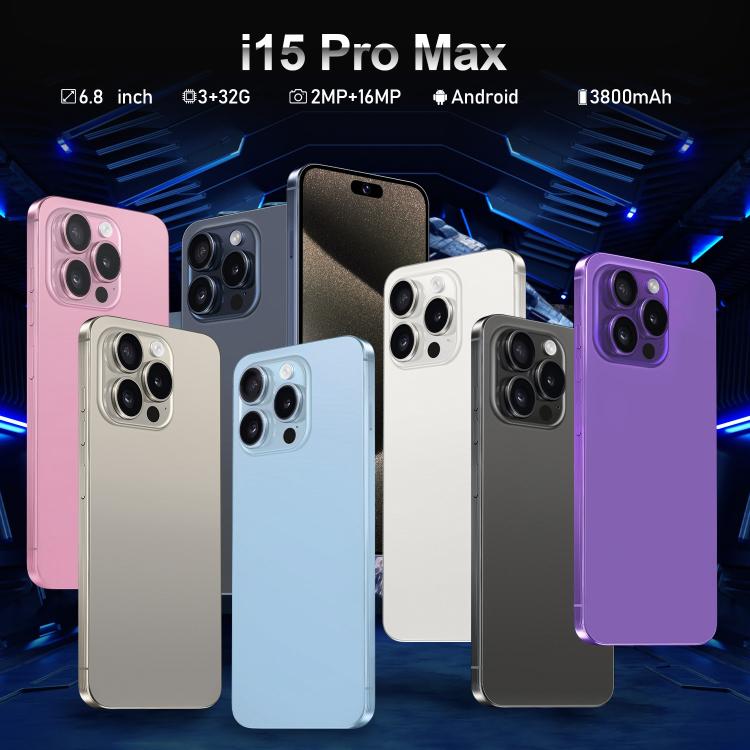 I16 Pro Max / VD1, 3GB+32GB, 6.8 inch Android 10 MTK6753 Octa Core, Network: 4G, Dual SIM, Plug:AU Plug(Grey) - free shipping - PMc TechLife - Order now!