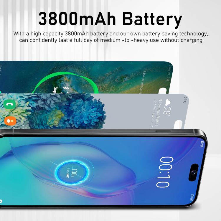 I16 Pro Max / VD1, 3GB+32GB, 6.8 inch Android 10 MTK6753 Octa Core, Network: 4G, Dual SIM, Plug:EU Plug(Pink) - free shipping - PMc TechLife - Order now!