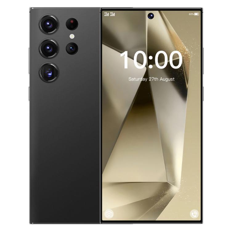 S24 Ultra / S7, 4GB+128GB, 6.75 inch Android 10 MTK6750 Octa Core, Network: 4G, Dual SIM, Plug:EU Plug(Black) - free shipping - PMc TechLife - Order now!