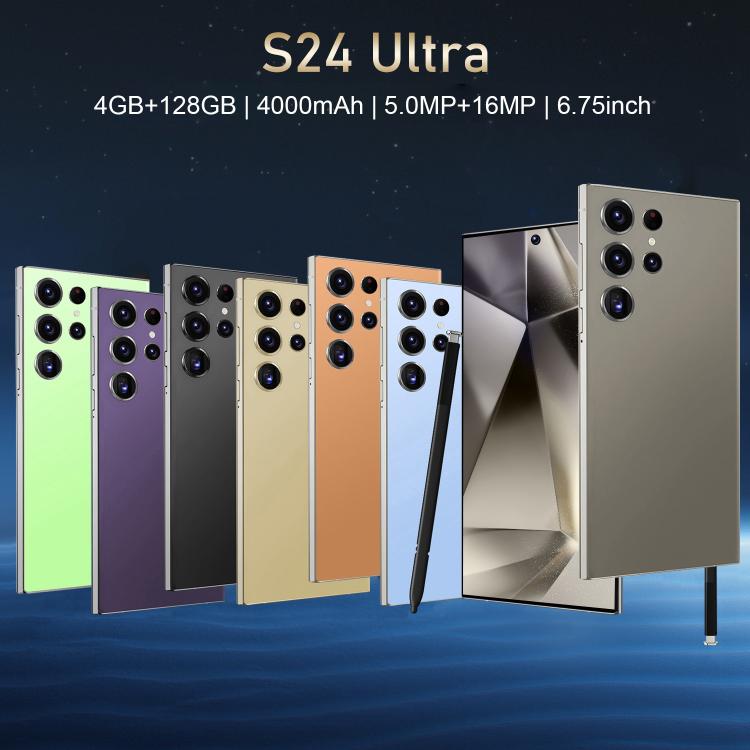 S24 Ultra / S7, 4GB+128GB, 6.75 inch Android 10 MTK6750 Octa Core, Network: 4G, Dual SIM, Plug:EU Plug(Black) - free shipping - PMc TechLife - Order now!