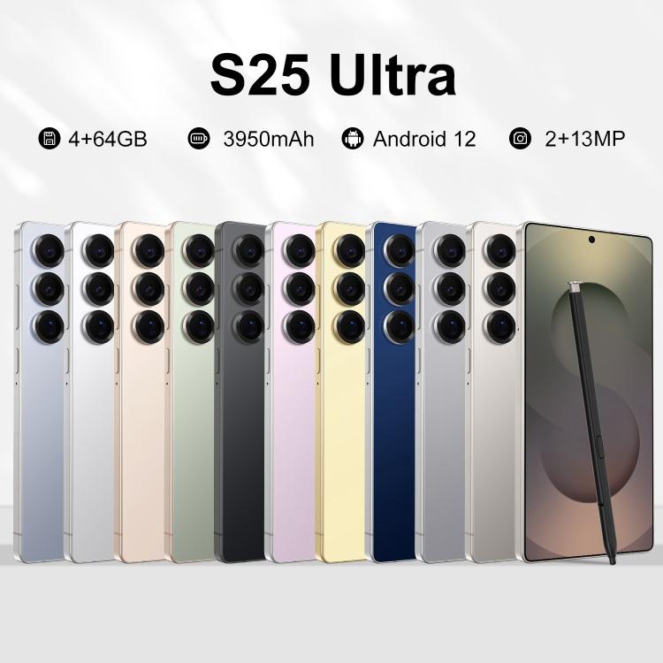 S25 Ultra / S11, 4GB+64GB, 6.75 inch Android 12 MTK6762 Octa Core, Network: 4G, Dual SIM, Plug:EU Plug(White) - free shipping - PMc TechLife - Order now!