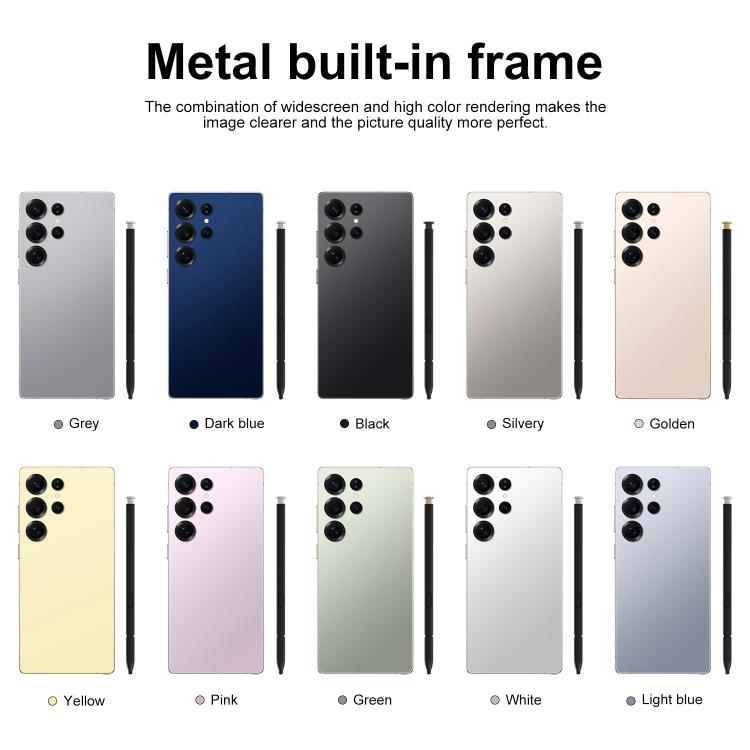 S25 Ultra / S11, 4GB+64GB, 6.75 inch Android 12 MTK6762 Octa Core, Network: 4G, Dual SIM, Plug:EU Plug(Gold) - free shipping - PMc TechLife - Order now!