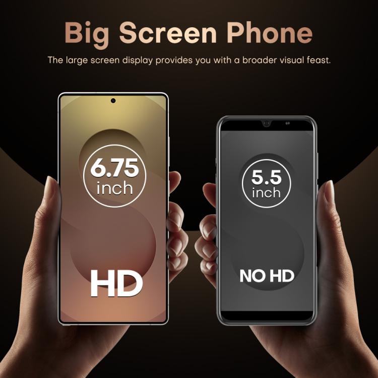S25 Ultra / B9, 2GB+16GB, 6.75 inch Android 8.1 MTK6739 Quad Core, Network: 4G, Dual SIM, Plug:US Plug(Titanium Silver Blue) - free shipping - PMc TechLife - Order now!