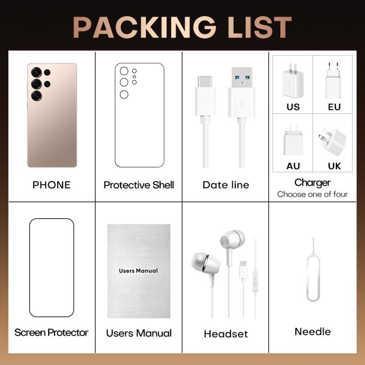 S25 Ultra / B9, 2GB+16GB, 6.75 inch Android 8.1 MTK6739 Quad Core, Network: 4G, Dual SIM, Plug:EU Plug(Titanium Black) - free shipping - PMc TechLife - Order now!