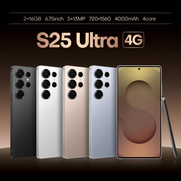 S25 Ultra / B9, 2GB+16GB, 6.75 inch Android 8.1 MTK6739 Quad Core, Network: 4G, Dual SIM, Plug:EU Plug(Titanium Black) - free shipping - PMc TechLife - Order now!