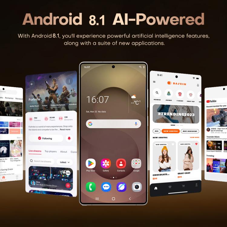 S25 Ultra / B9, 2GB+16GB, 6.75 inch Android 8.1 MTK6739 Quad Core, Network: 4G, Dual SIM, Plug:US Plug(Titanium Silver Blue) - free shipping - PMc TechLife - Order now!