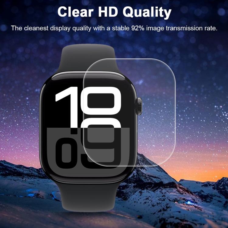 For Apple Watch Series 10 46mm 5pcs xDfind Soft Hydrogel Film Full Cover Front Protector - free shipping - PMc TechLife - Order now!