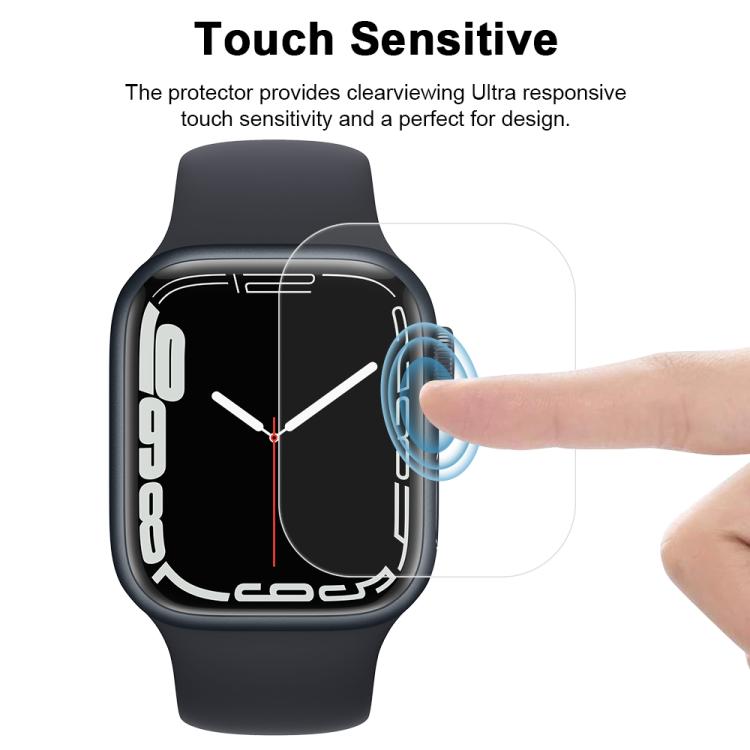 For Apple Watch Series 9 / 8 / 7 41mm 5pcs xDfind Soft Hydrogel Film Full Cover Front Protector - free shipping - PMc TechLife - Order now!