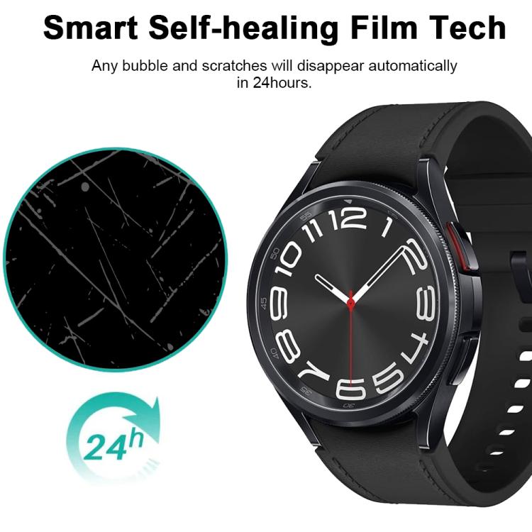 For Samsung Galaxy Watch6 Classic 43mm 5pcs xDfind Soft Hydrogel Film Full Cover Front Protector - free shipping - PMc TechLife - Order now!