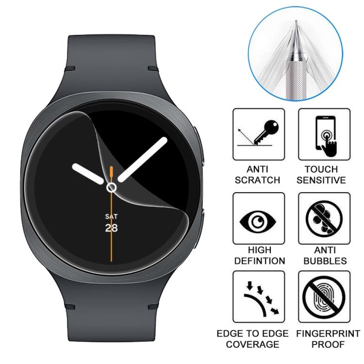 For Samsung Galaxy Watch8 40mm 5pcs xDfind Soft Hydrogel Film Full Cover Front Protector - free shipping - PMC TechLife - Order now!