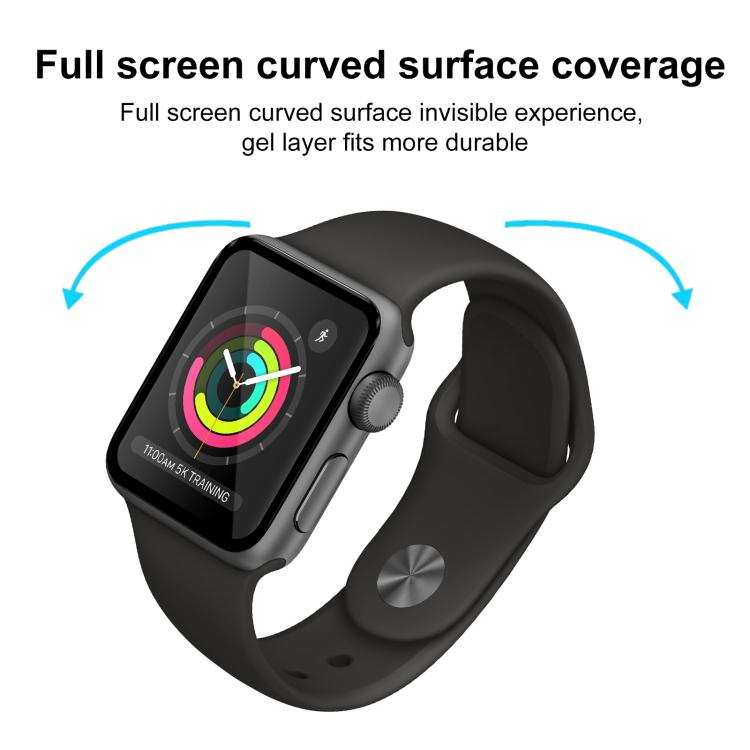 For Apple Watch Series 3&2&1 42mm 2pcs xDfind Curved 3D Composite Material Soft Film Screen Protector - free shipping - PMc TechLife - Order now!