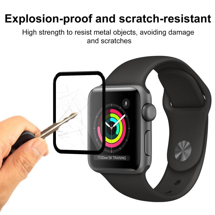 For Apple Watch Series 3&2&1 42mm 2pcs xDfind Curved 3D Composite Material Soft Film Screen Protector - free shipping - PMc TechLife - Order now!