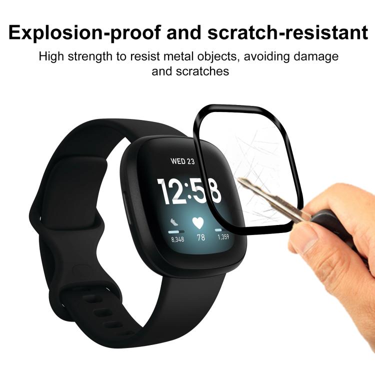 For Fitbit Versa 3 2pcs xDfind Curved 3D Composite Material Soft Film Screen Protector - free shipping - PMc TechLife - Order now!