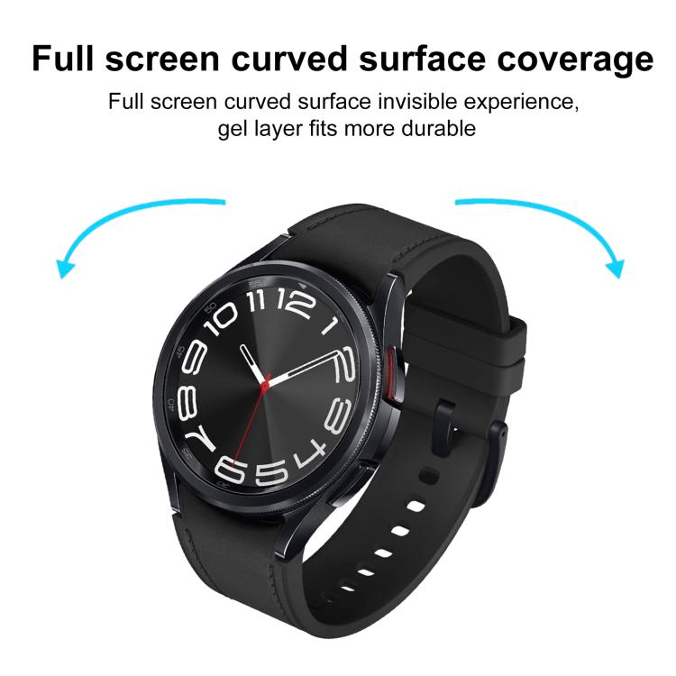 For Samsung Galaxy Watch6 Classic 43mm 2pcs xDfind Curved 3D Composite Material Soft Film Screen Protector - free shipping - PMc TechLife - Order now!